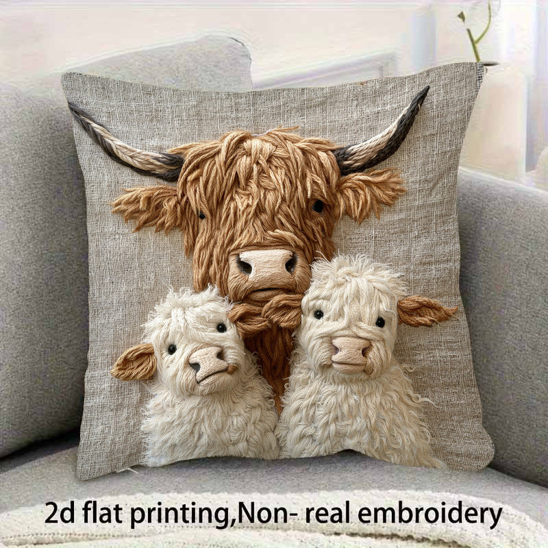 ハロウィンブラックキャットピロー カートゥーンプリント 枕カバー 人気ホームデコレーション リネンソファ スロークッションケース